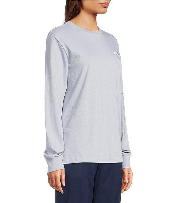 The North Face Evolution Butterfly Crew Neck Long Sleeve Graphic Knit Tee Product Image