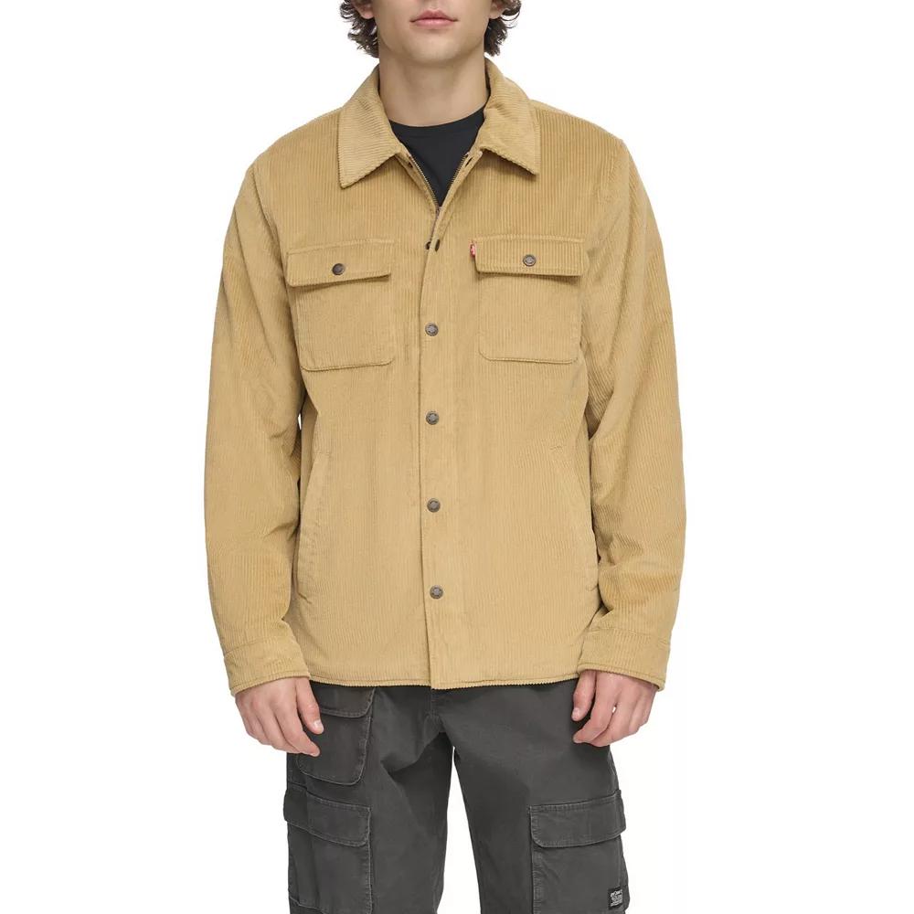 Men's Levi's® Corduroy Sherpa Lined Shirt Jacket,  Product Image