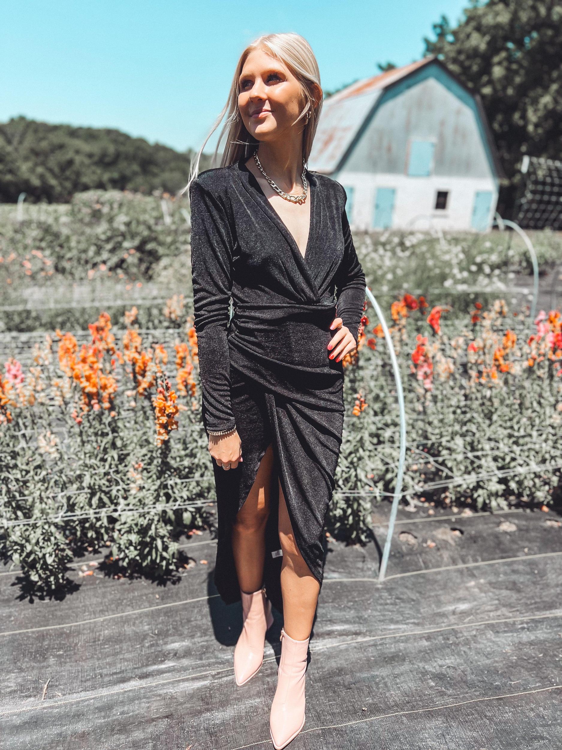 Slinky Slink Asymmetrical Dress Product Image