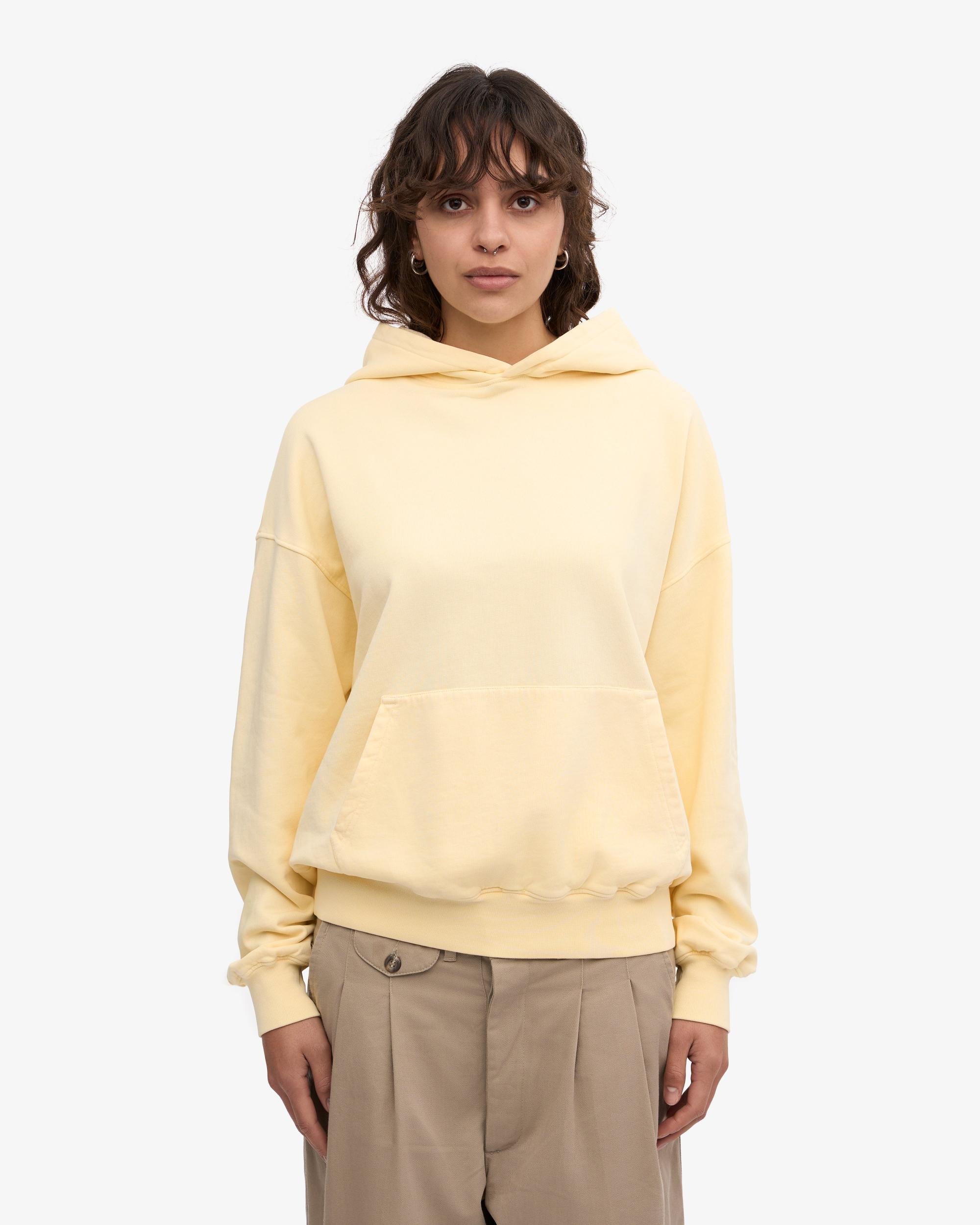 Organic Oversized Hood - Soft Yellow Product Image