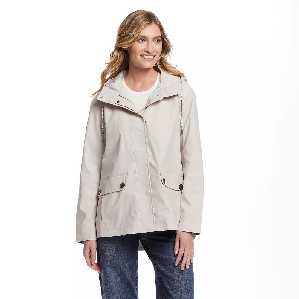 Women's Weathercast Hooded Rain Jacket,  Product Image