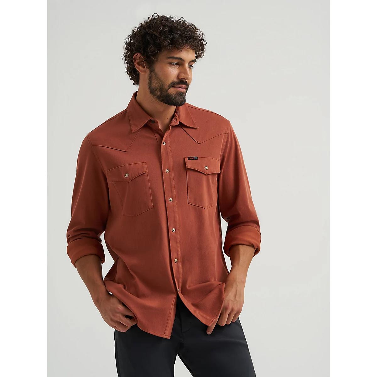 Wrangler ATG™ Men's Salida Shirt in Sequoia Product Image