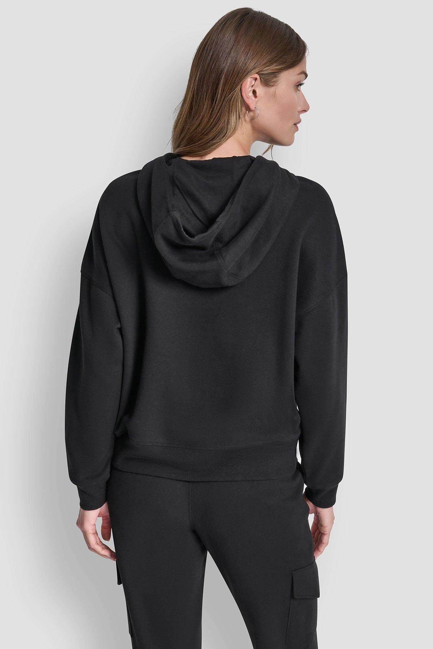 METALLIC BUBBLE LOGO FLEECE DROP SHOULDER HOODIE Product Image