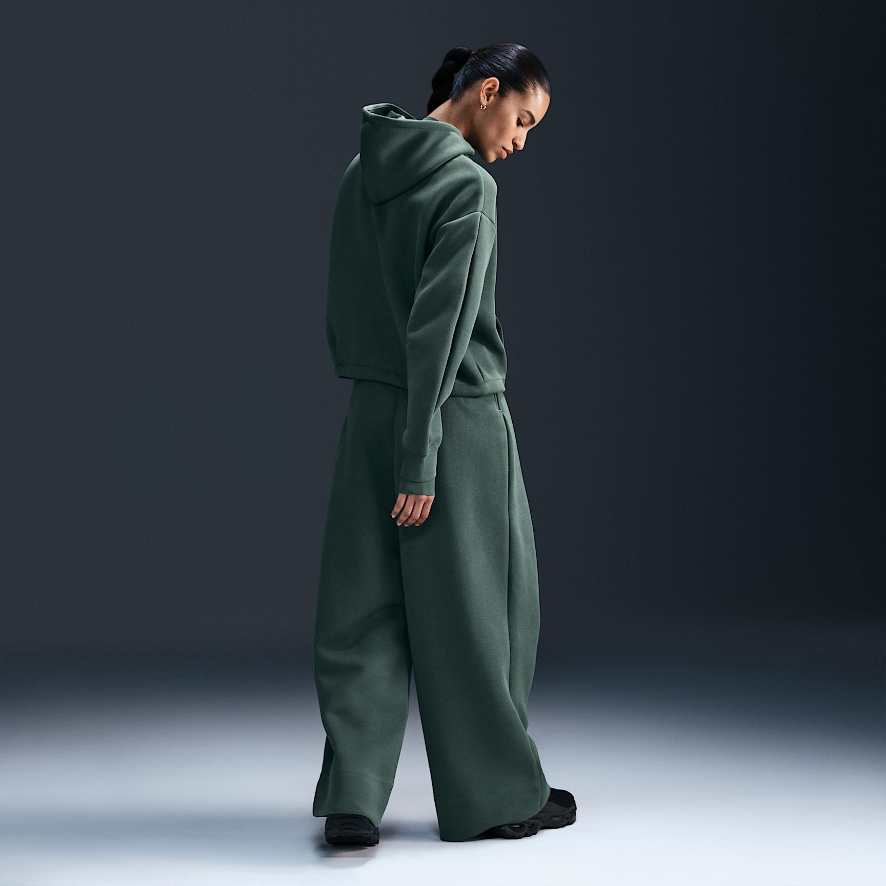 Womens Nike Sportswear Tech Fleece Oversized Hoodie | FV6322-338 Product Image