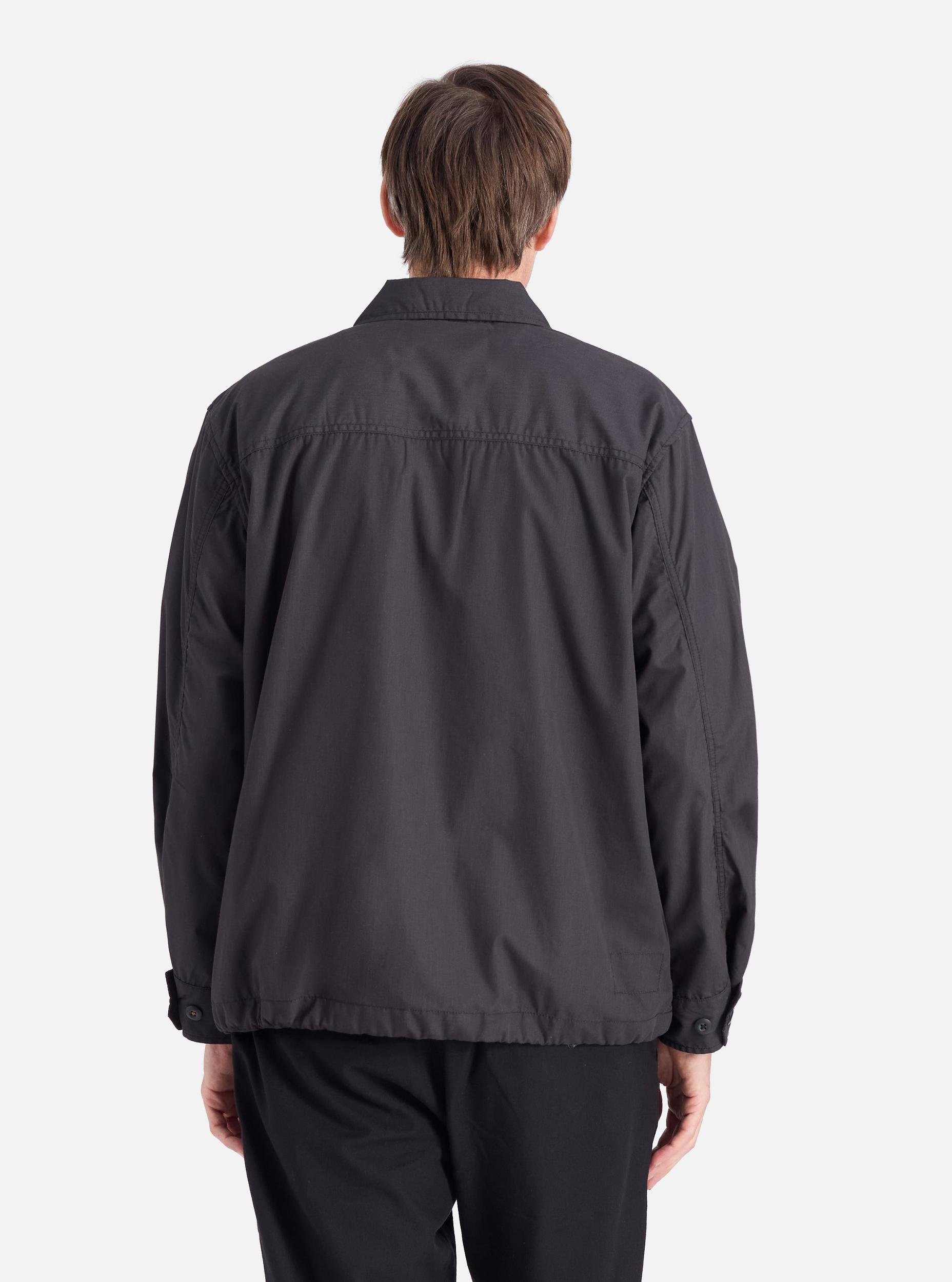 Black Recycled Polytech Parachute Field Jacket Product Image