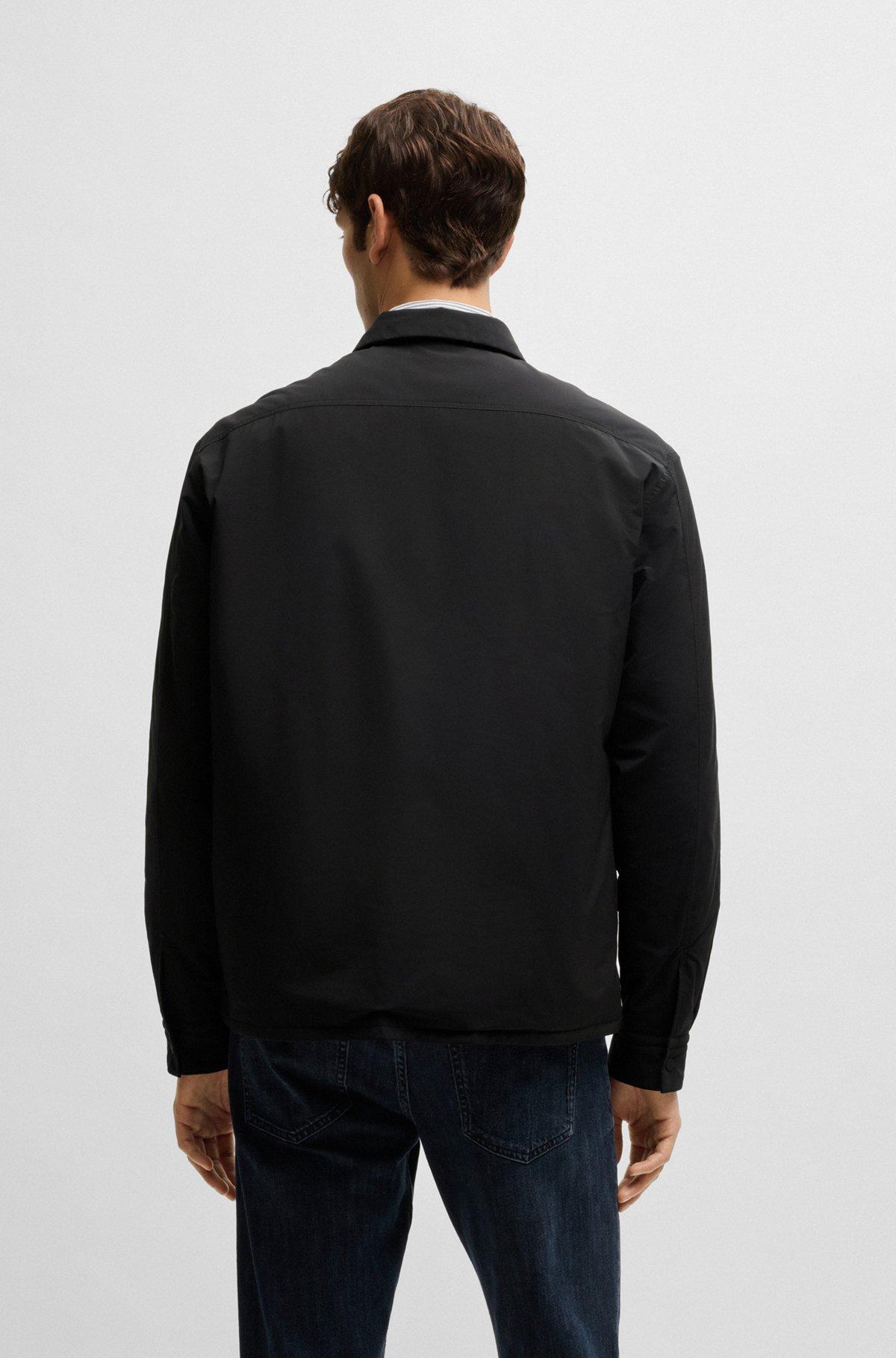 Relaxed-fit overshirt with lightweight padding Product Image