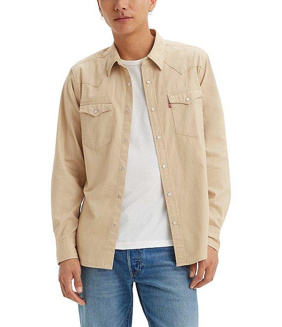 Levi's® Classic Standard Fit Woven Long Sleeve Western Shirt Product Image