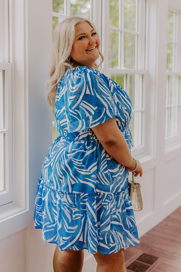 Vacay Charm Mini Dress Curves Product Image