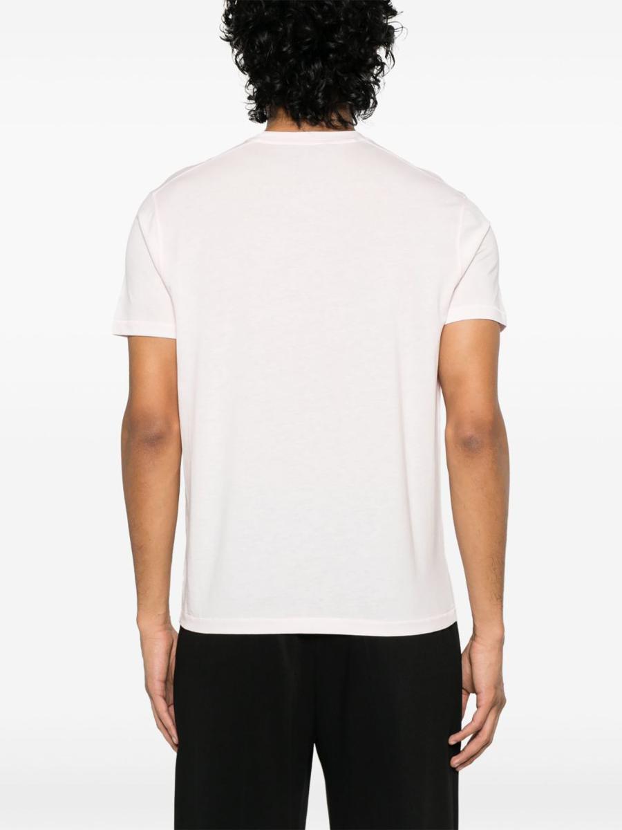 TOM FORD Placed Rib Slim-fit Lyocell And Cotton-blend T-shirt In Neutrals Product Image