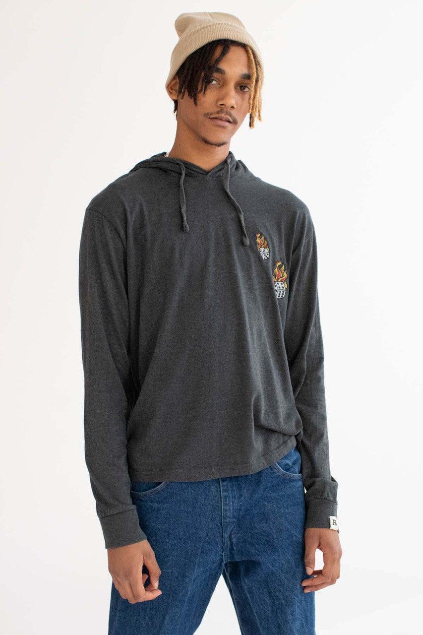 High Rolling Dice Embroidered Lightweight Hoodie Product Image