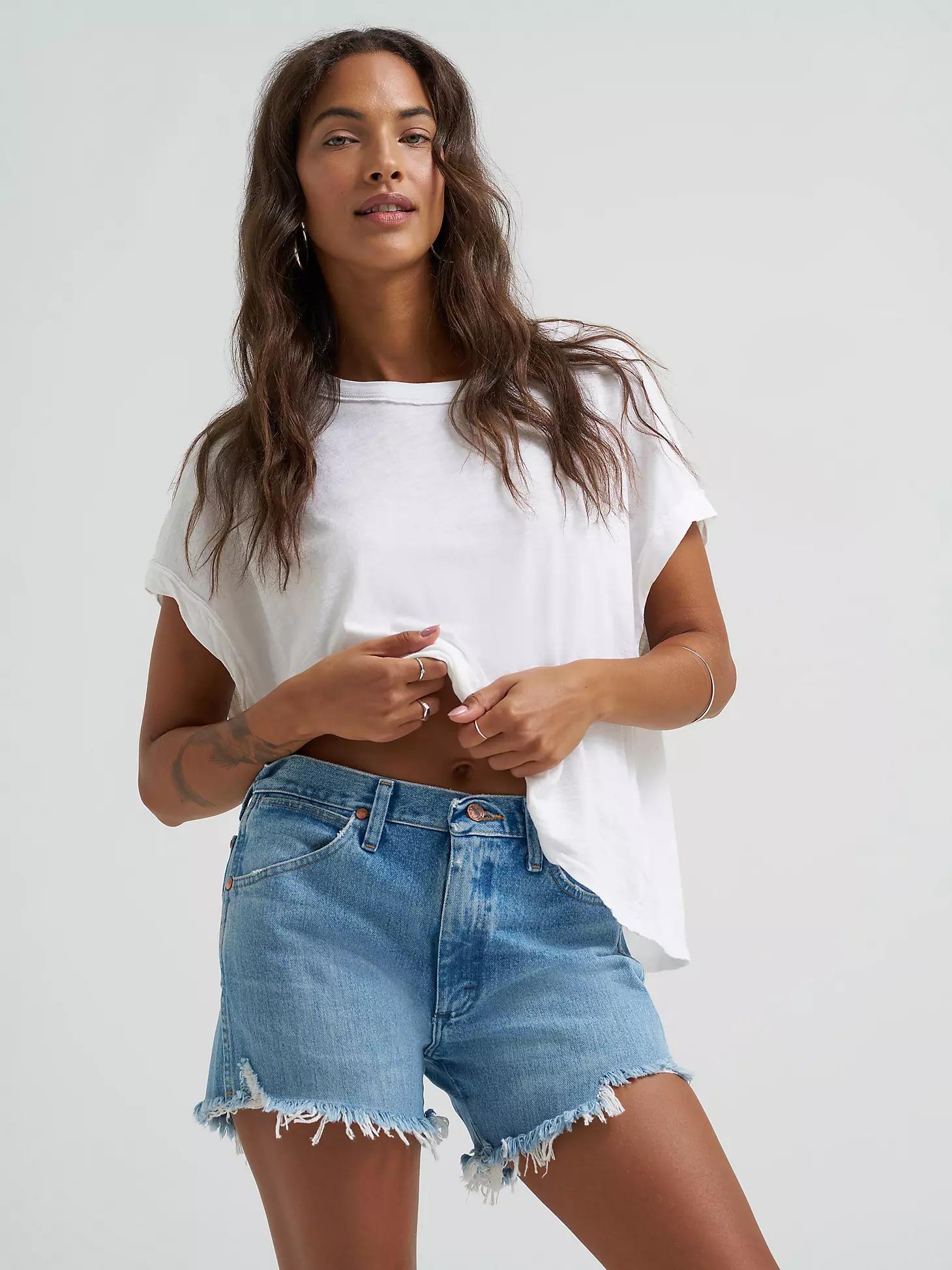 Women's Reworked Short | Women's SHORTS & SKIRTS | Wrangler® Product Image