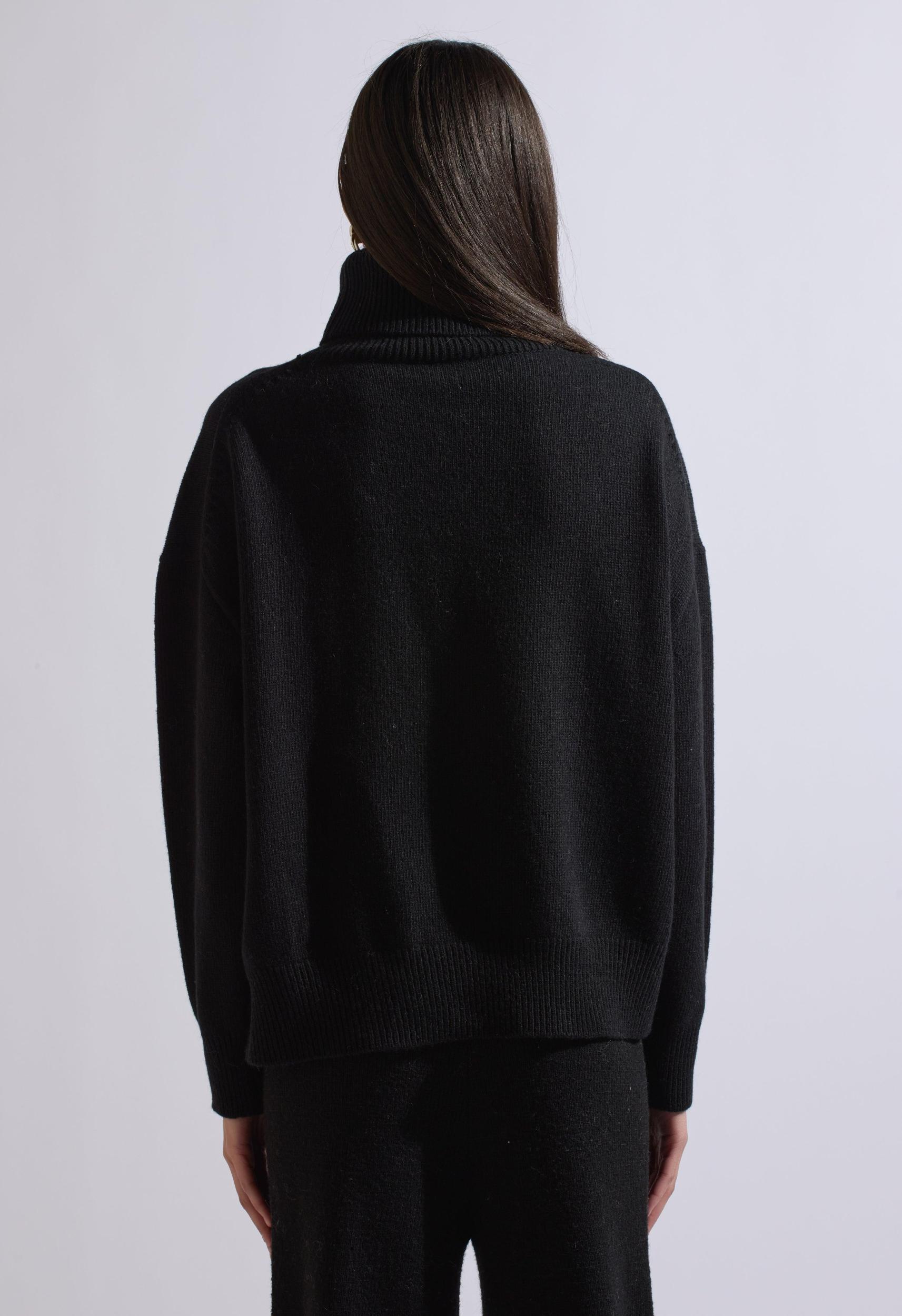 Jessie Wool Sweater Black Set Product Image