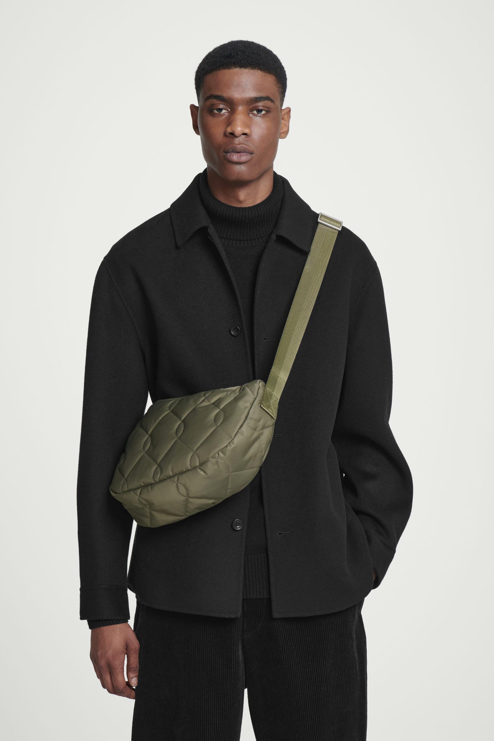 QUILTED CROSSBODY BAG - NYLON Product Image