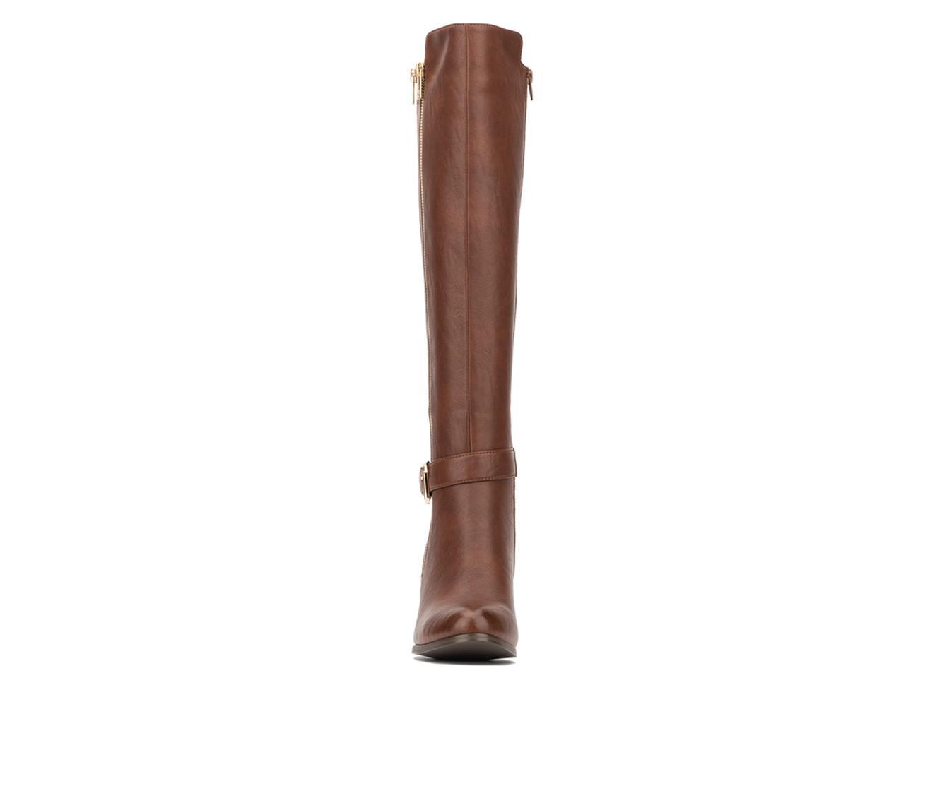 Women's New York and Company Andrina Knee High Heeled Boots Product Image