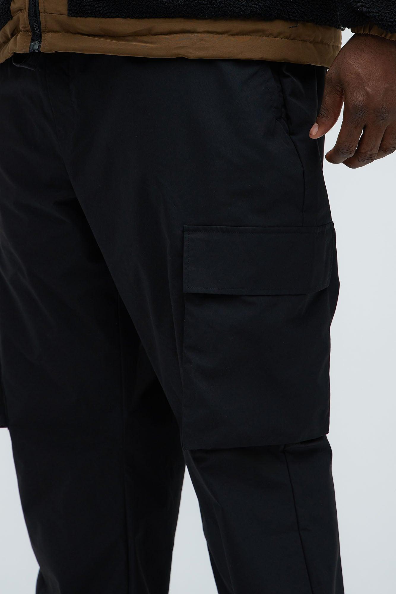 Ansel Tech Cargo Jogger - Black Product Image