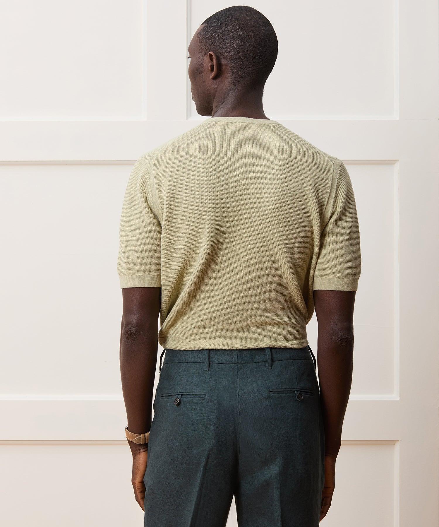 Vista Crewneck Sweater Tee Product Image