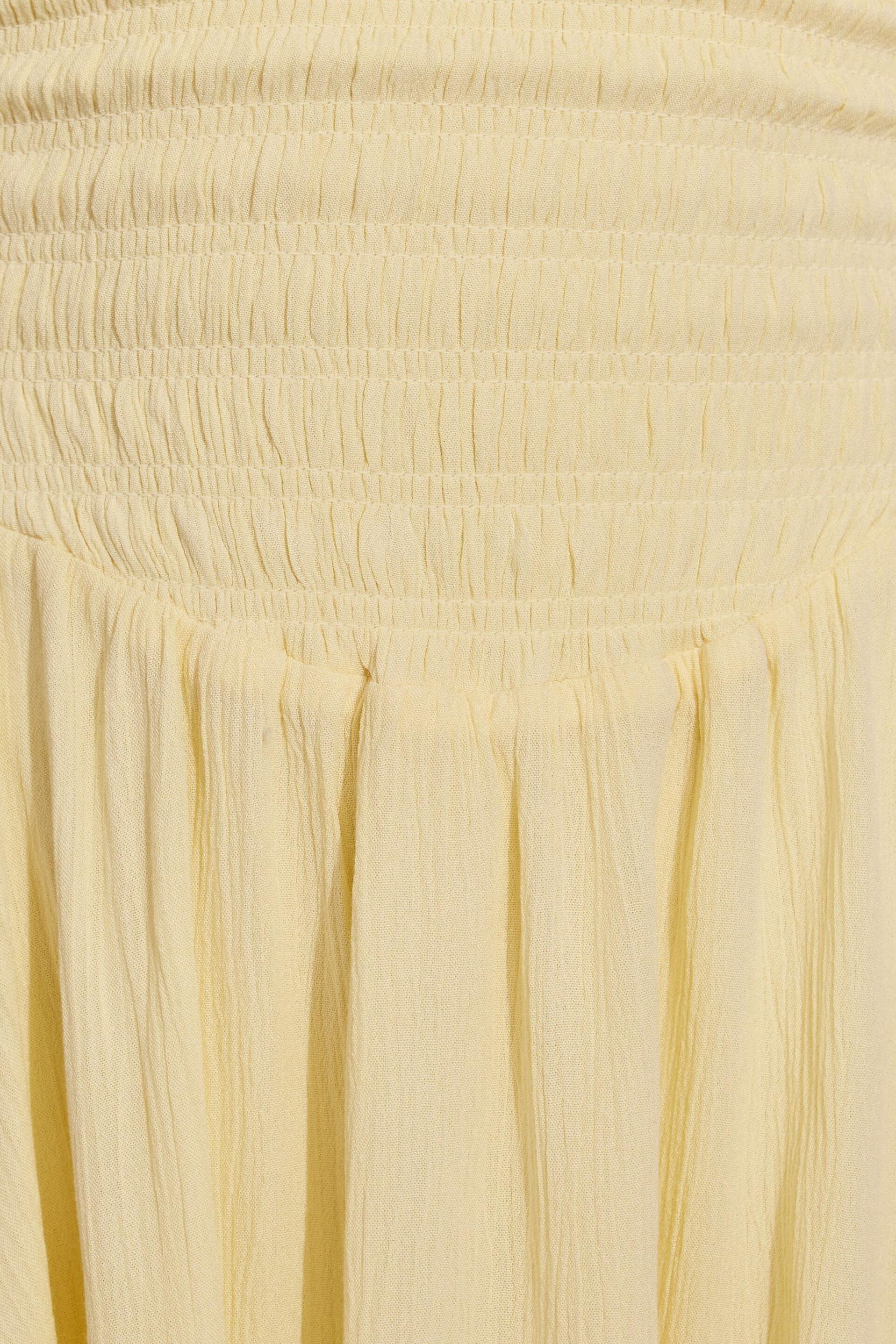 Ayla Halter Smocked Romper Dress Product Image