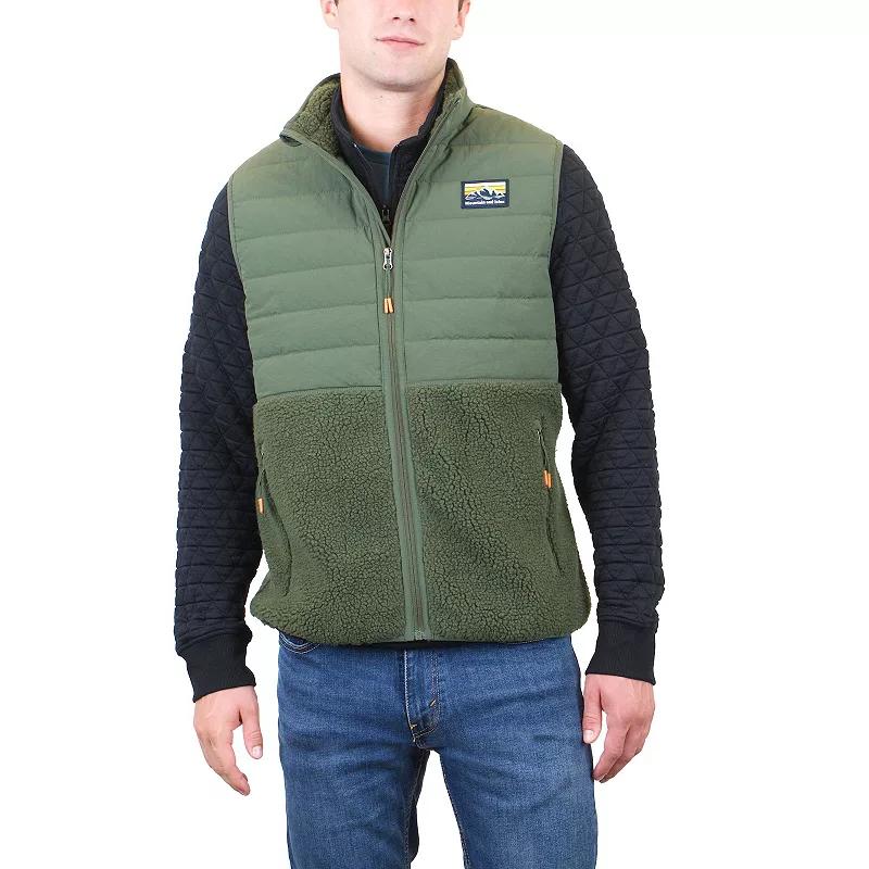 Men's Mountain and Isles Zip Front Vest,  Product Image