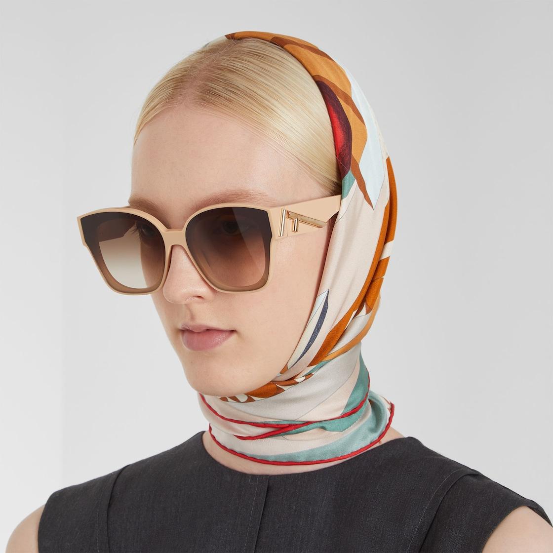 Fendi FirstLight pink acetate sunglasses Product Image