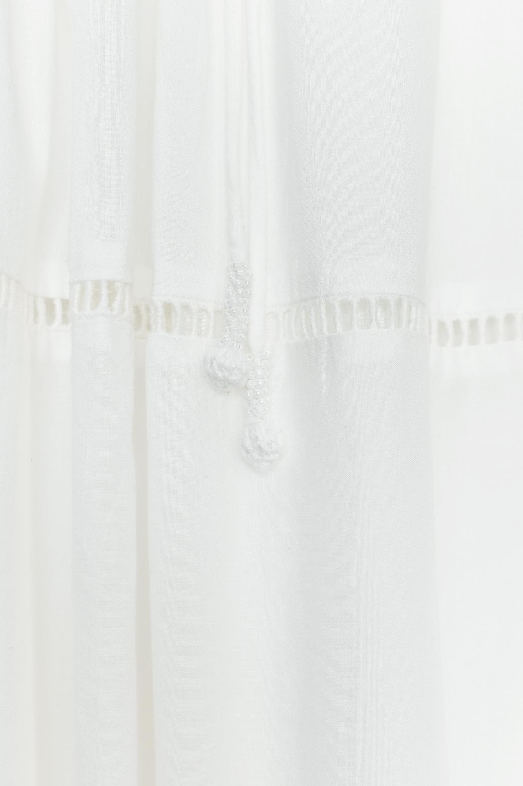 EMBROIDERED LONG SKIRT ZW COLLECTION Product Image