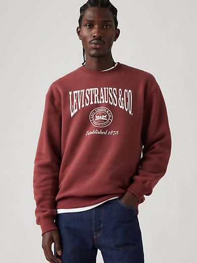 Relaxed Graphic Crewneck Sweatshirt Product Image