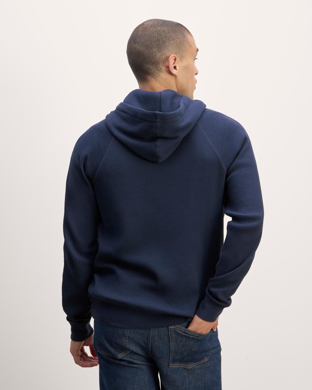 Mens Waffle-Knit Hoodie by Everlane Product Image