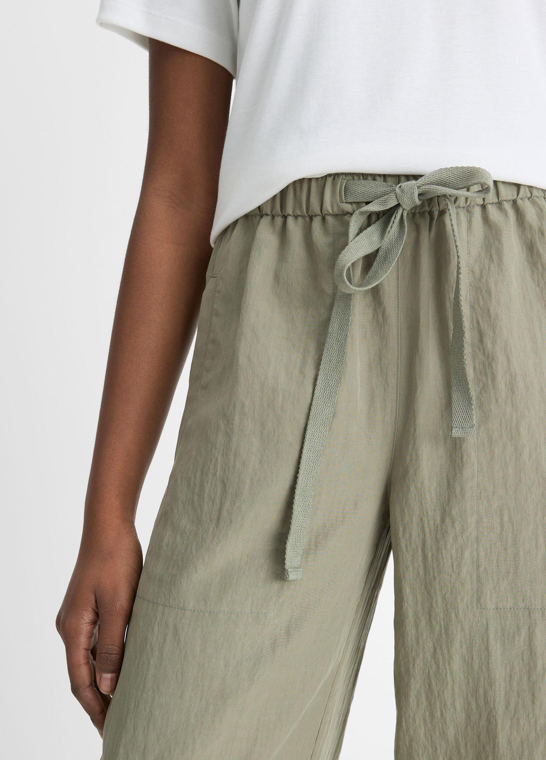 Mid-Rise Utility Drawstring Pant Product Image