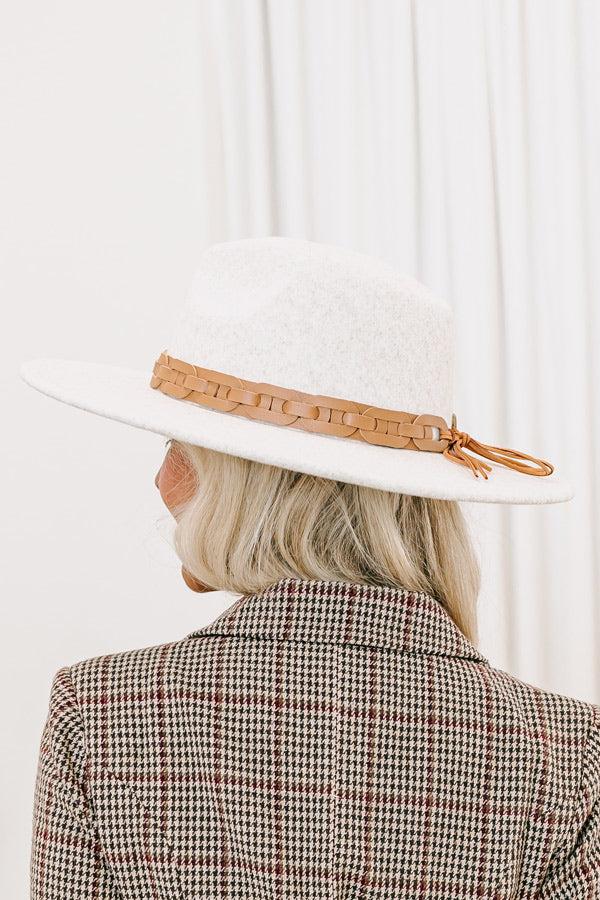 Sweet Charisma Felt Fedora In Birch Product Image