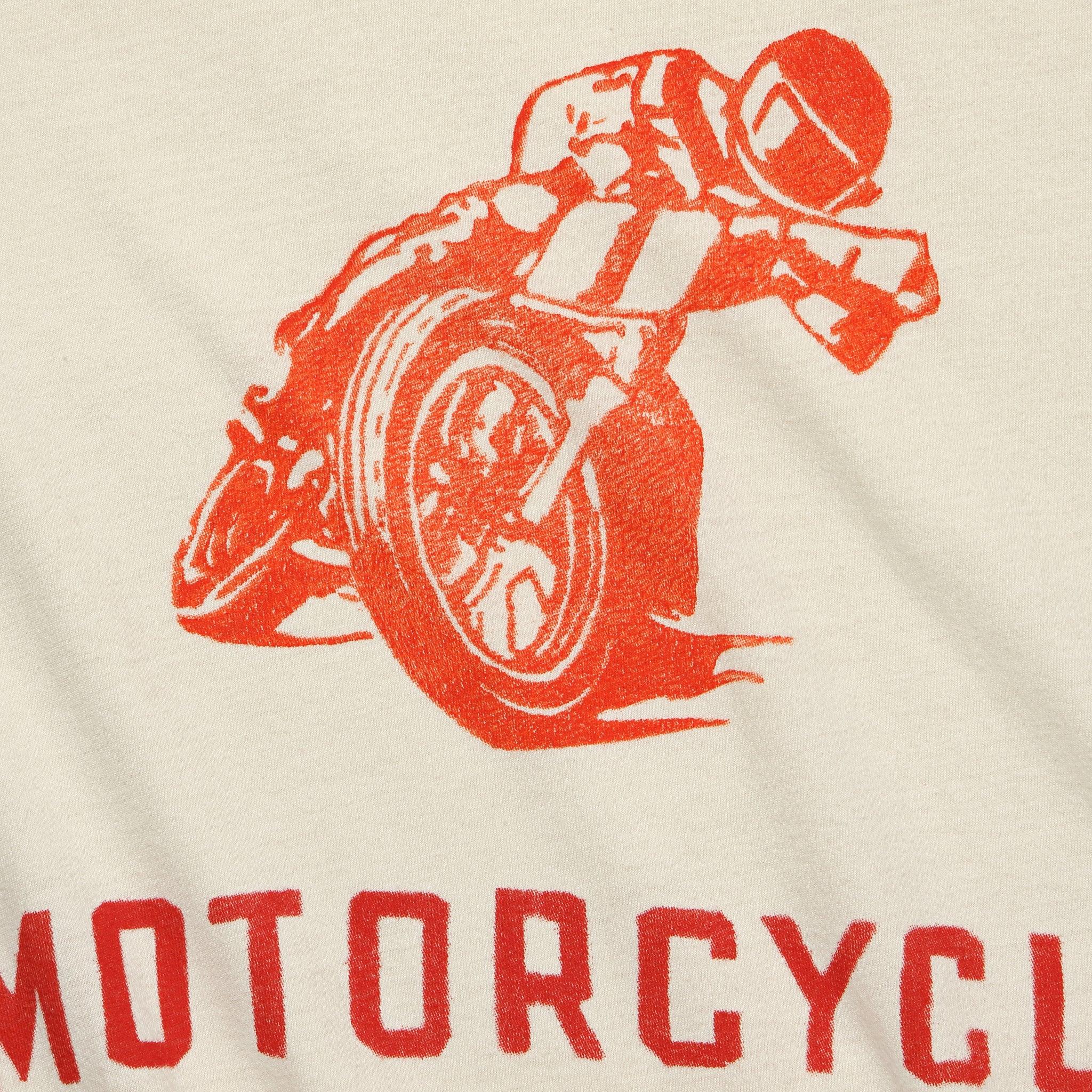 Motorcycle Club Tee - White Product Image