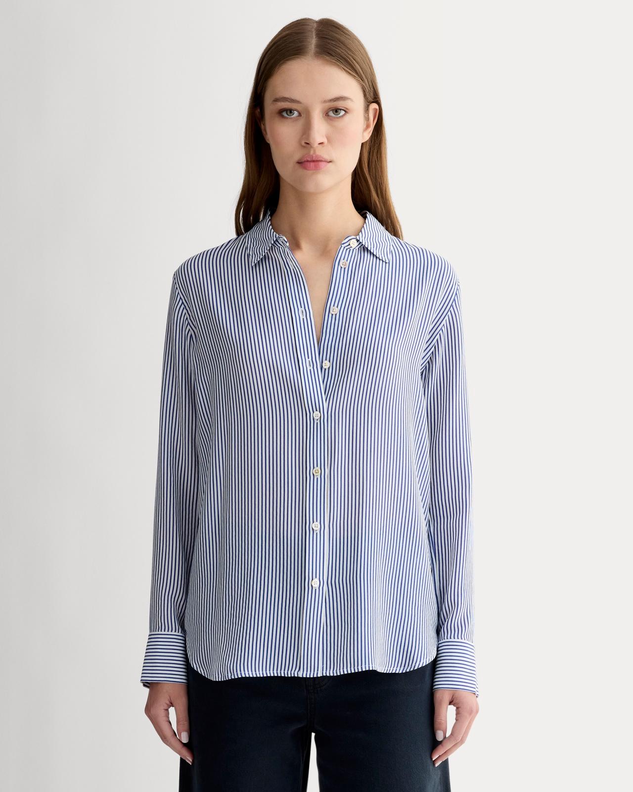 Womens Must-Have Shirt in Washable Silk by Everlane Product Image