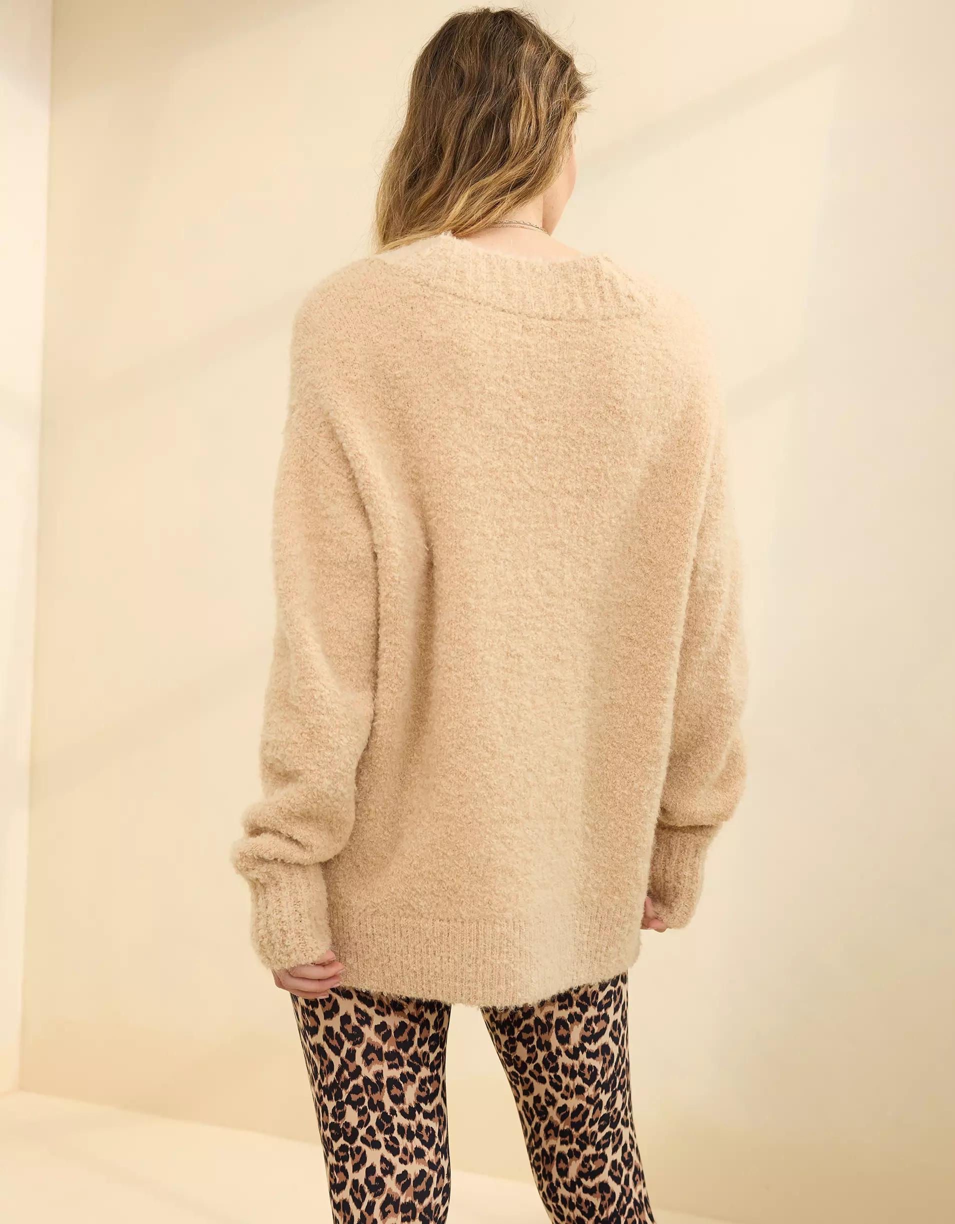 Aerie Teddy Boucle Sweater Product Image