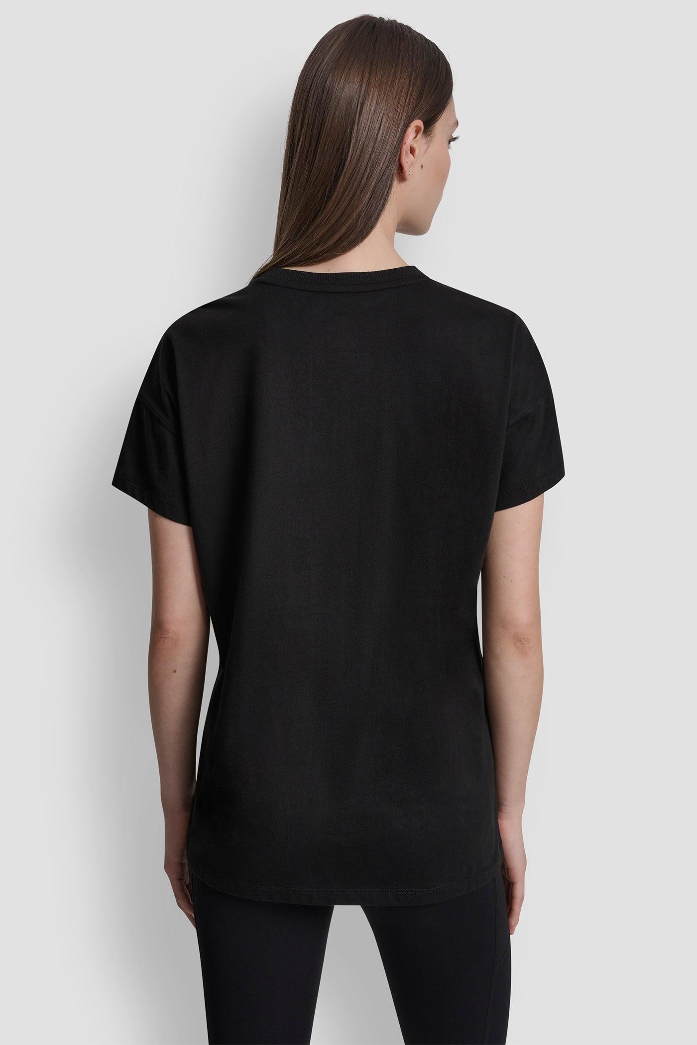 DKNY NY 1989 LOGO RHINESTUD LOGO TEE Product Image