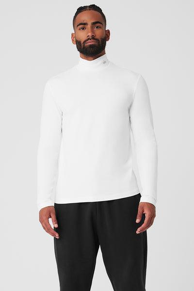 Conquer Reform Mock Neck Long Sleeve - White Product Image