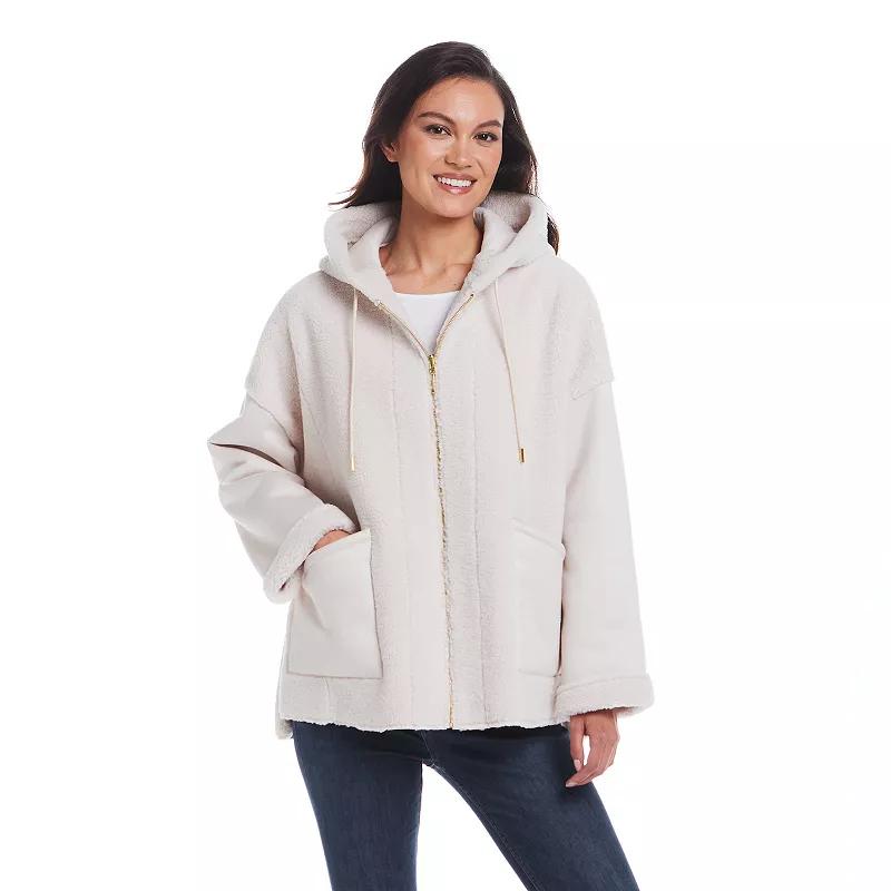 Women's Weathercast Reversible Faux Shearling Jacket,  Product Image