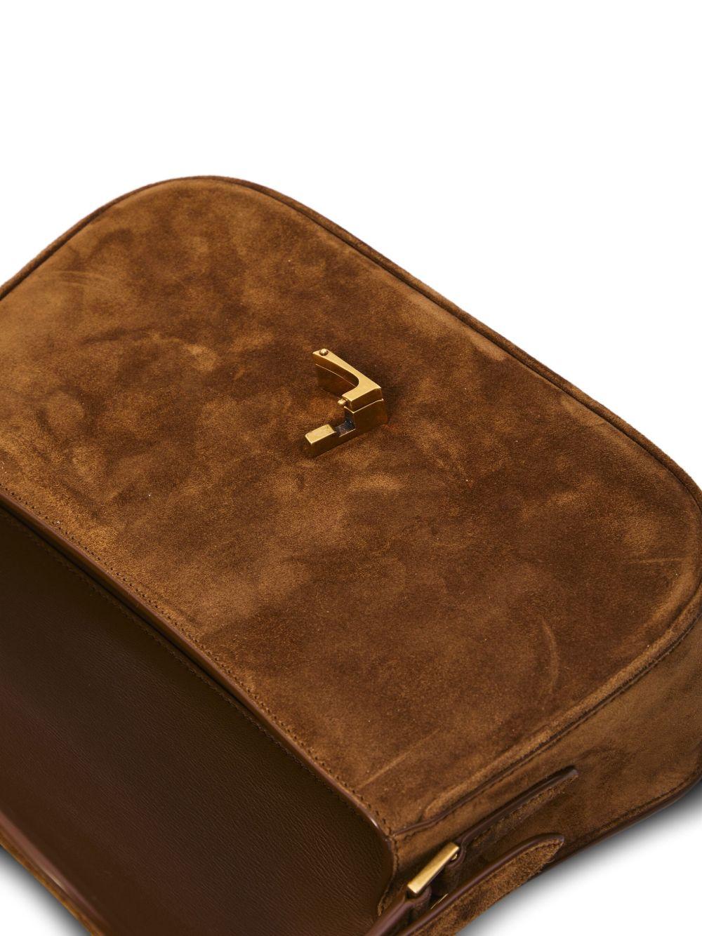 Cassandre suede shoulder bag Product Image