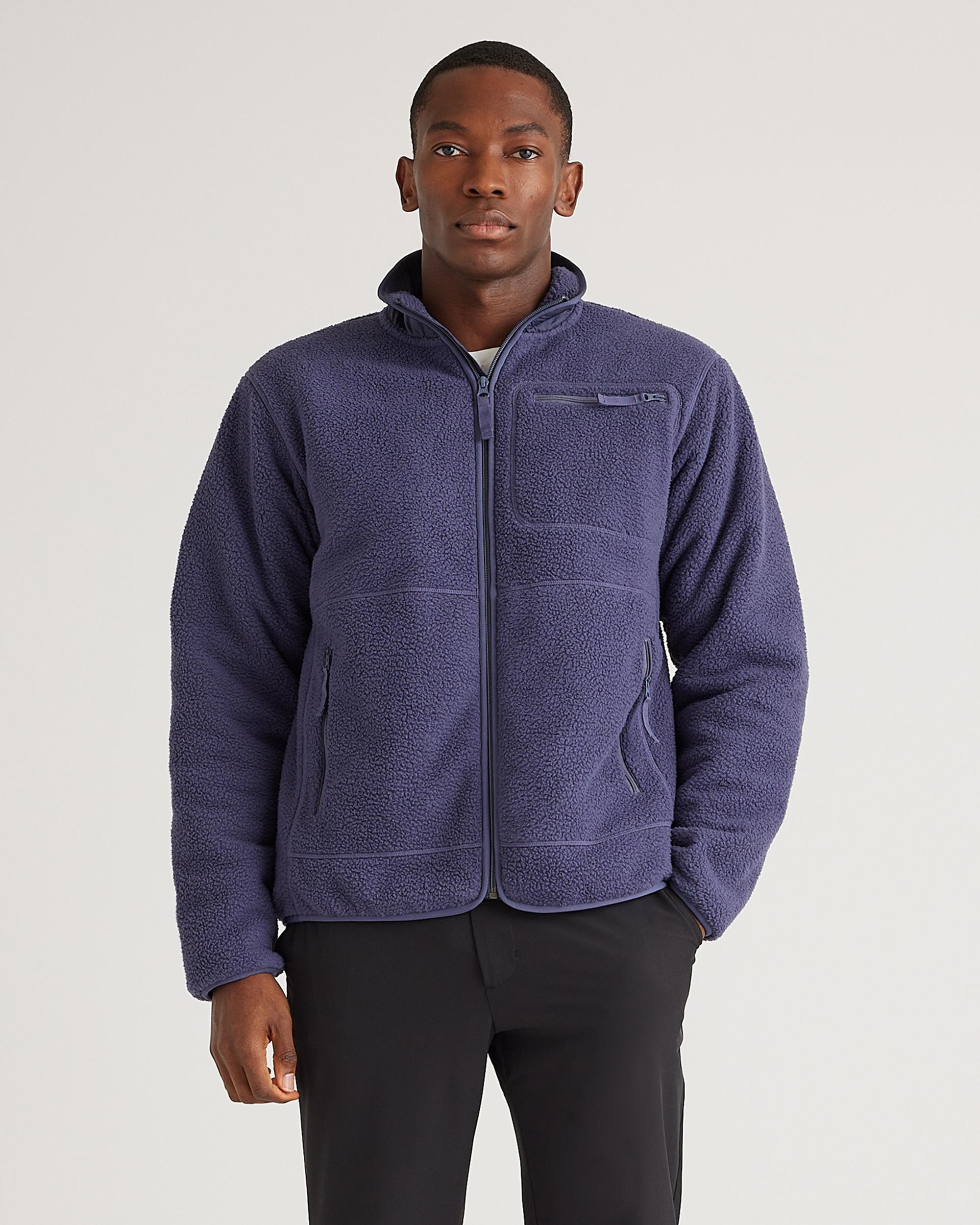 Quince | Men's Sherpa Full Zip Jacket 100% Polyester Product Image
