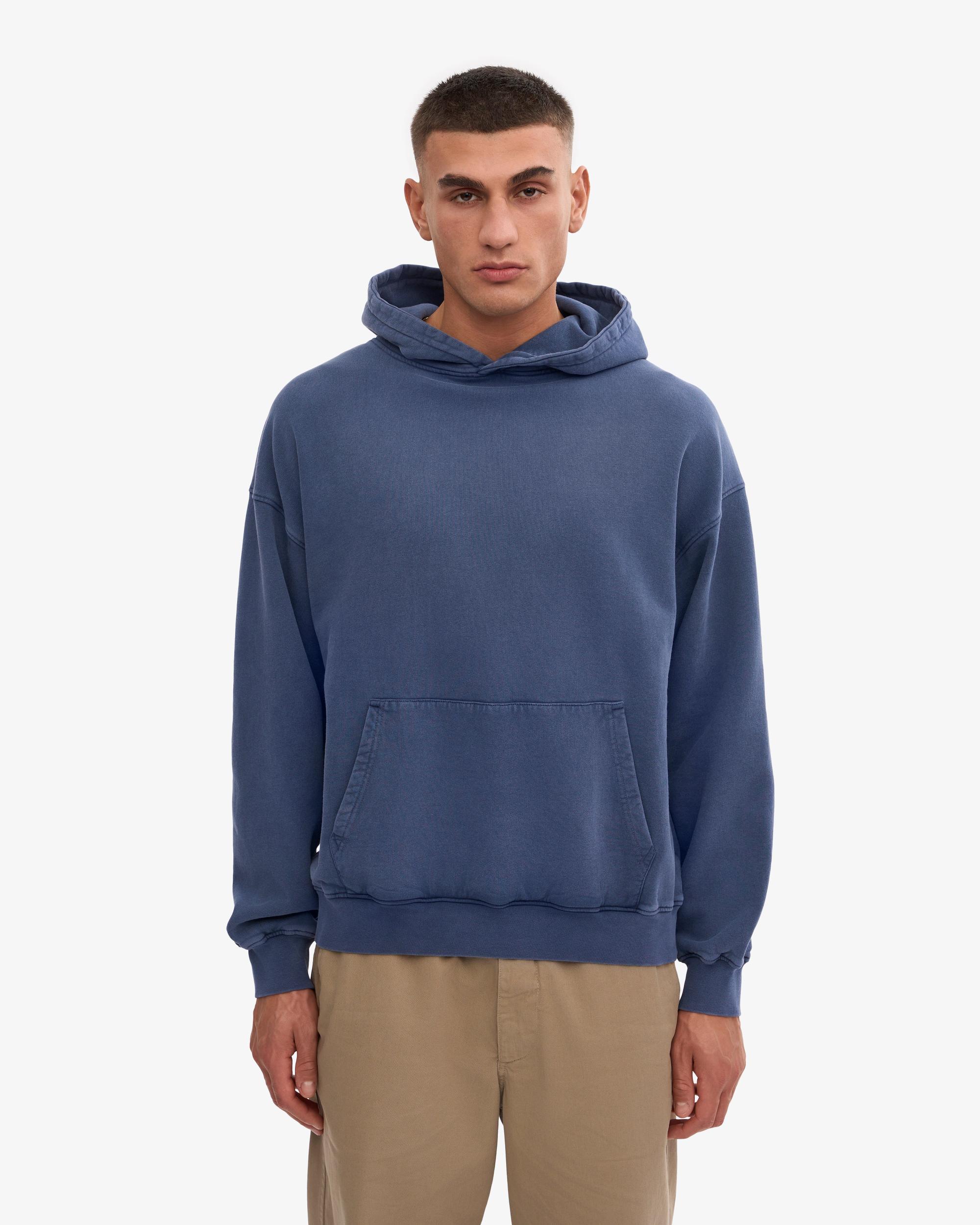 Organic Oversized Hood - Neptune Blue Product Image