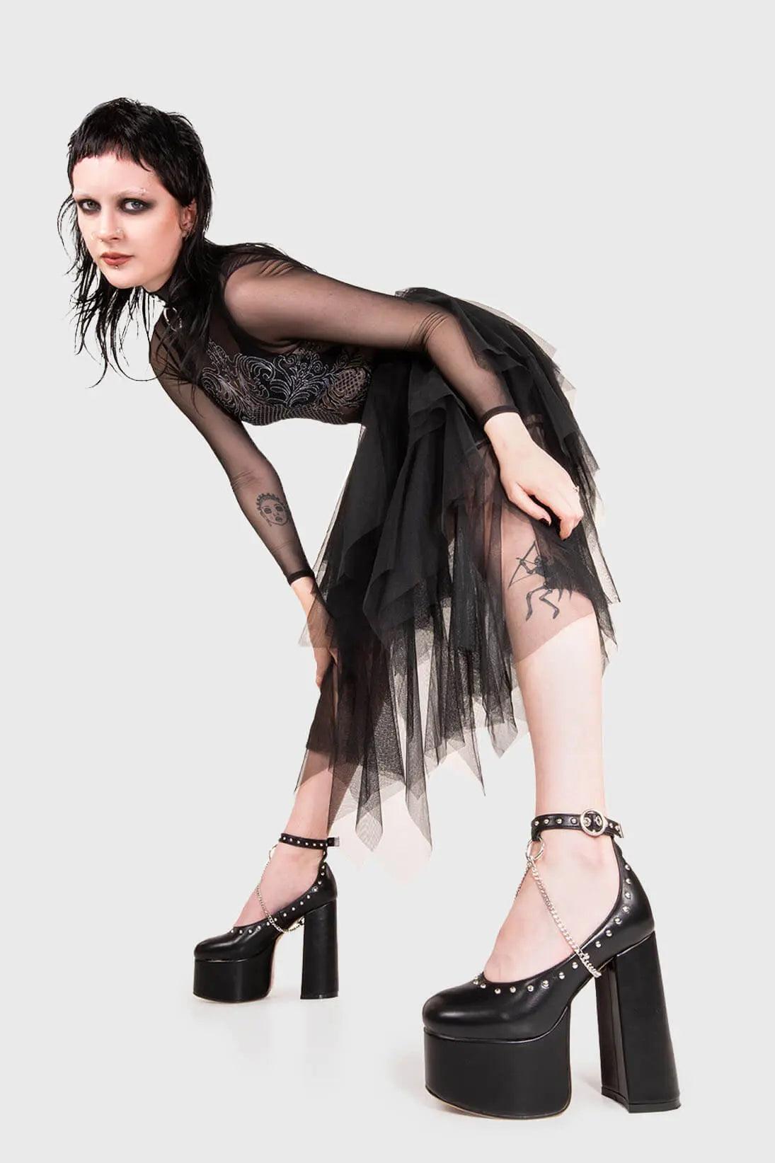 Desire Platform Heels Product Image