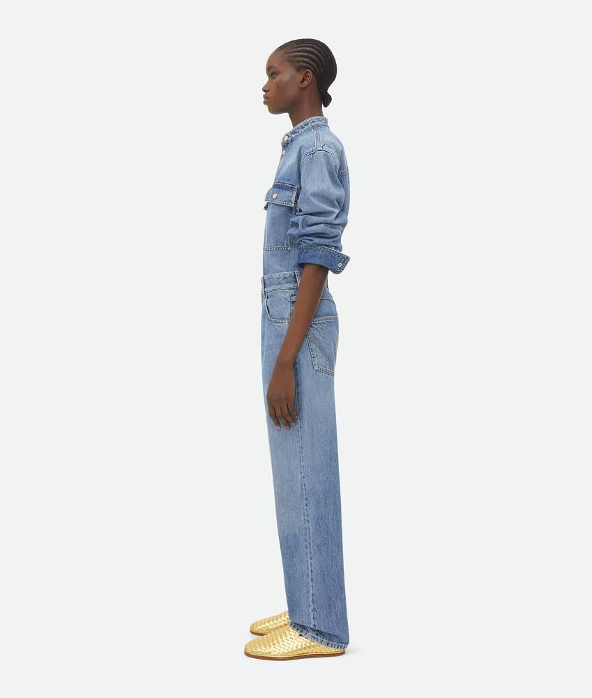 Women's Sunday Slipper in Gold Product Image