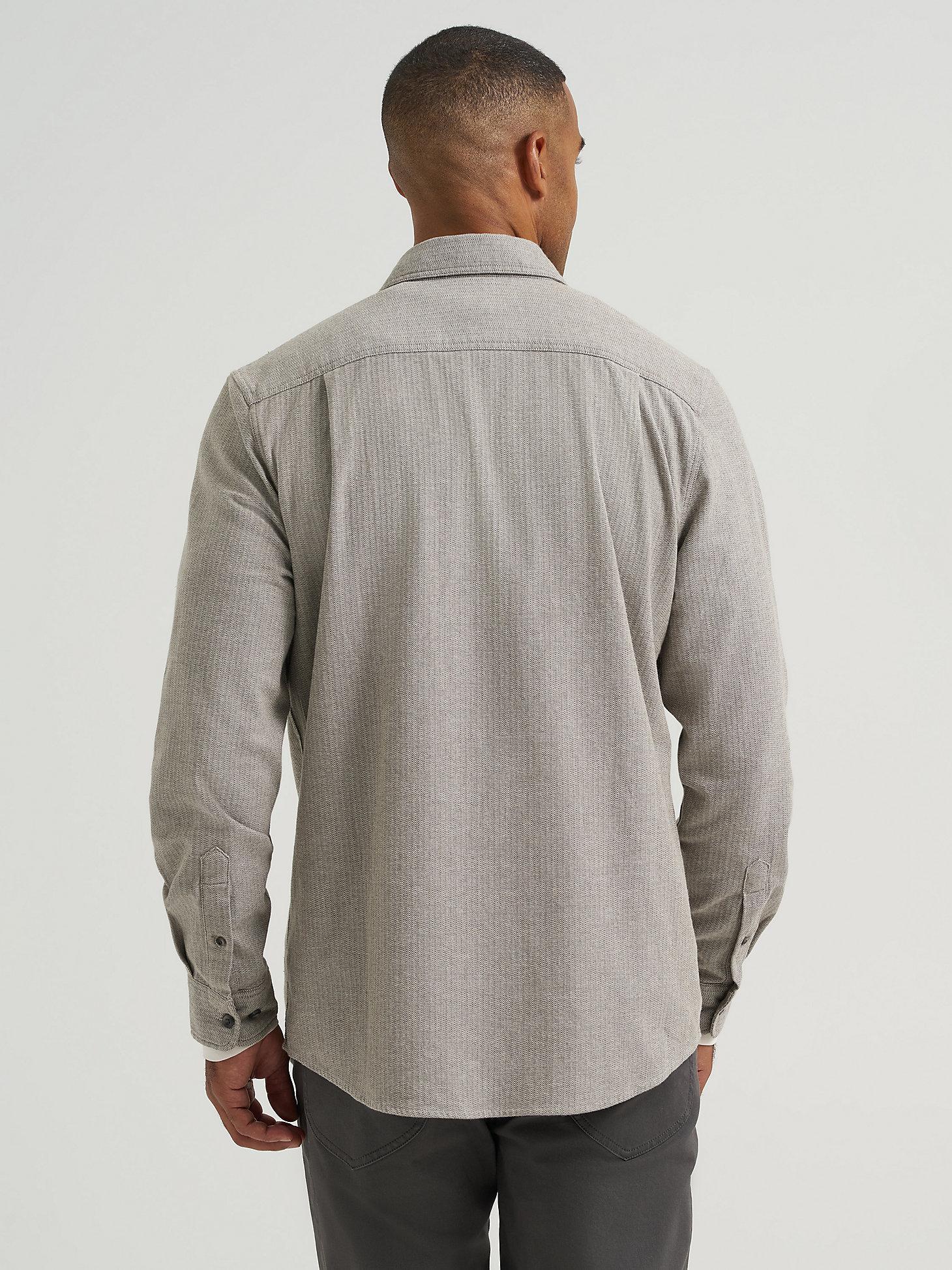Men's Solid Herringbone Work Shirt | Men's Tops & Tees | Lee® Product Image