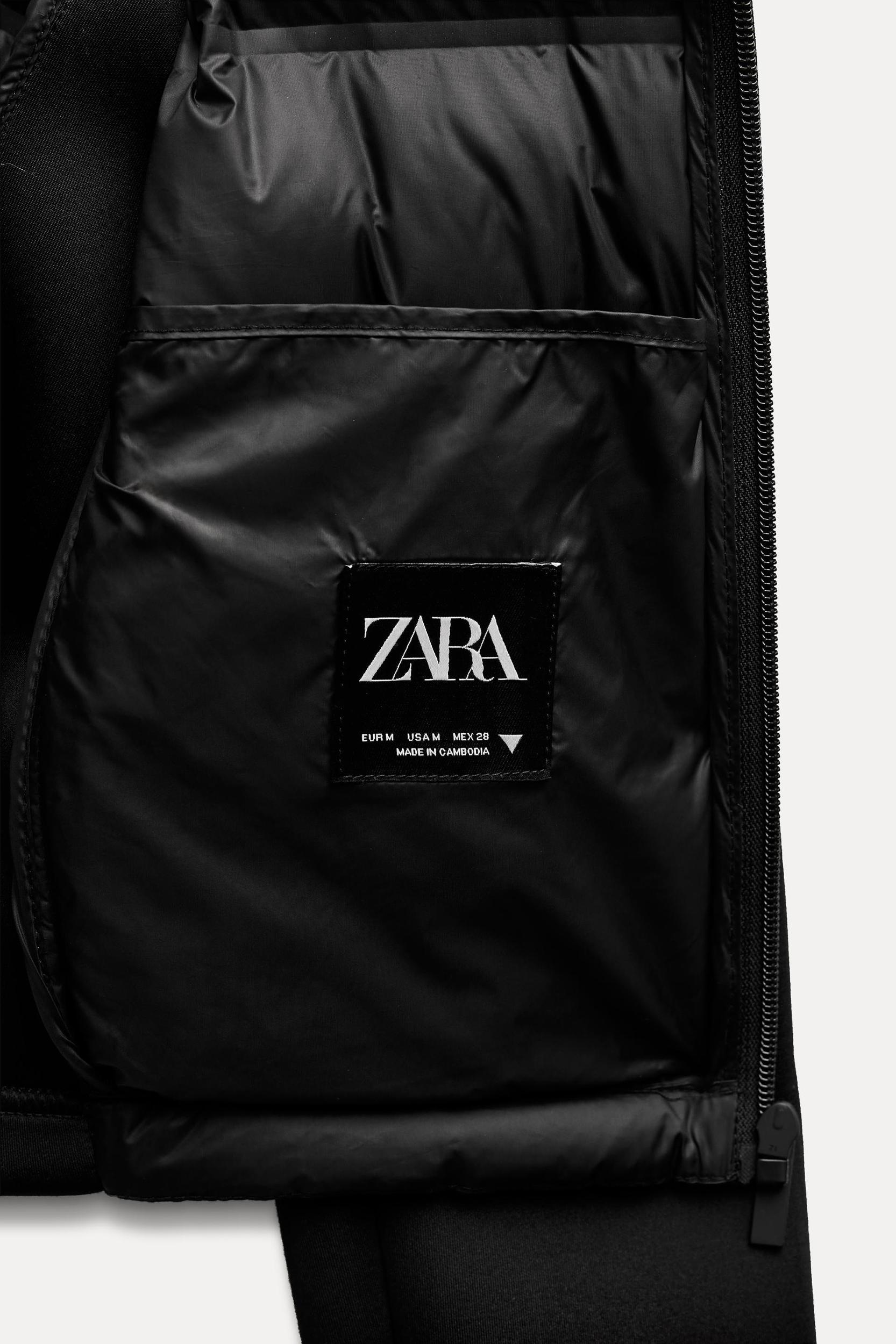 NEOPRENE EFFECT PUFFER JACKET Product Image