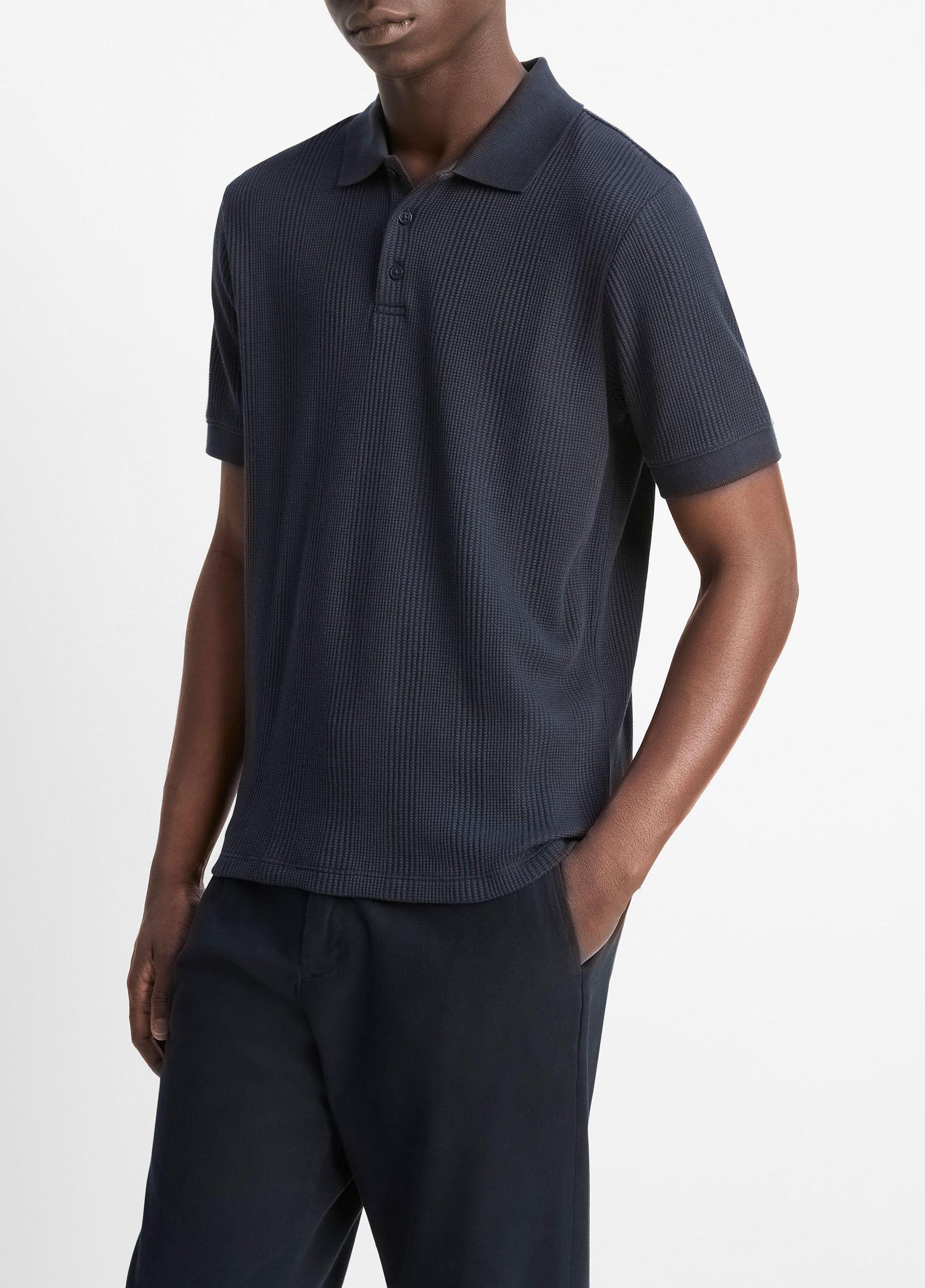 Variegated Pima Cotton Polo Shirt Product Image
