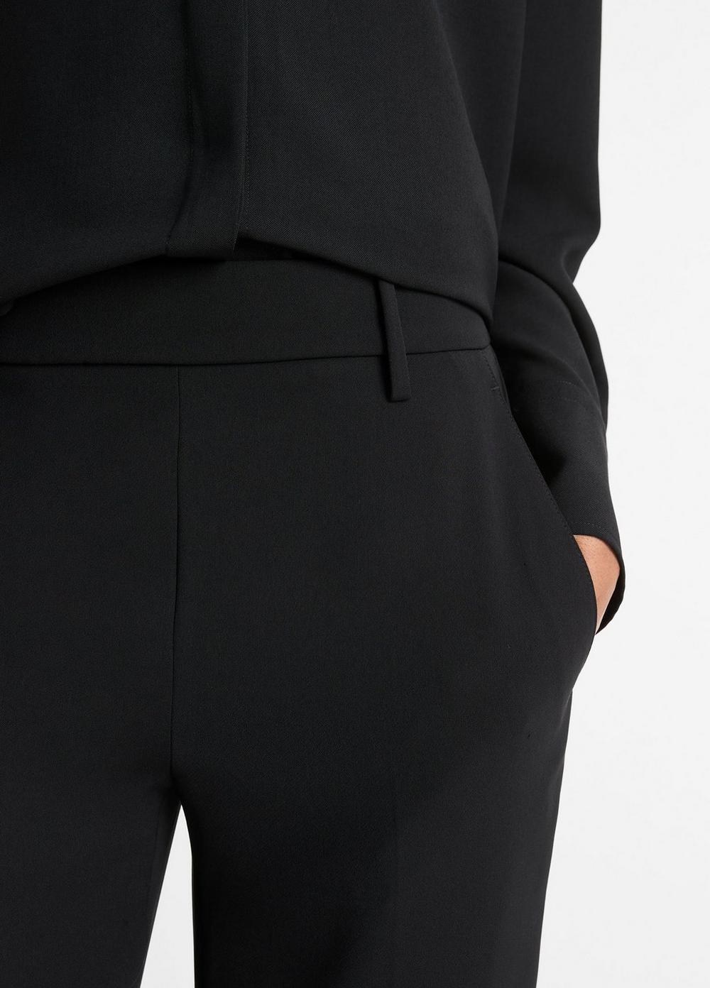 Womens Mid-Rise Tapered Pants Product Image