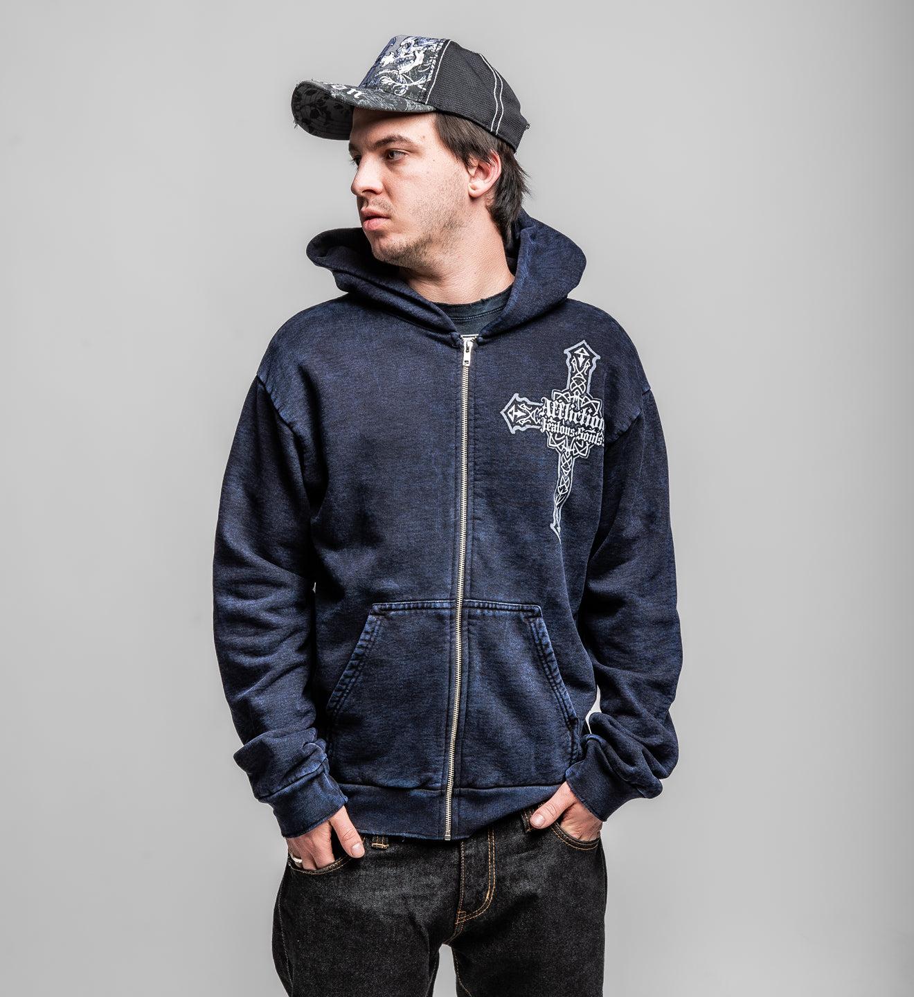 Seeker Zip-Up Hoodie Male Product Image