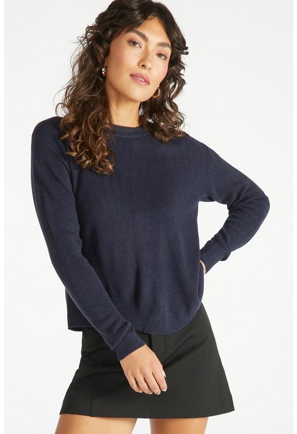 JustFab Margaux Platform Loafer Pump Womens Black/ White Size 8.5 Product Image