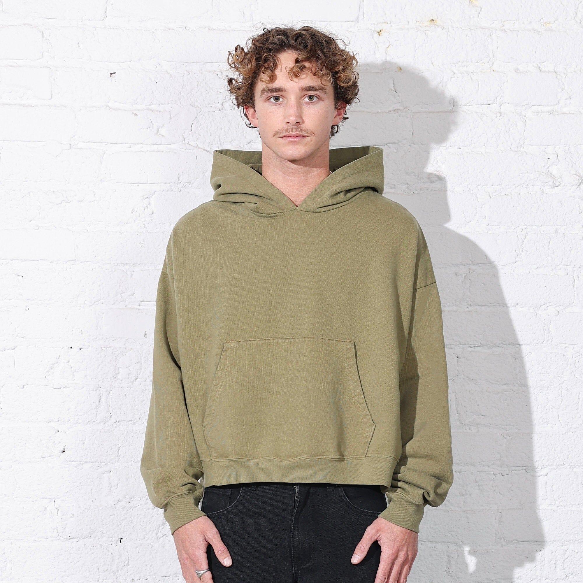 The Bowery Crop Hoodie Male Product Image