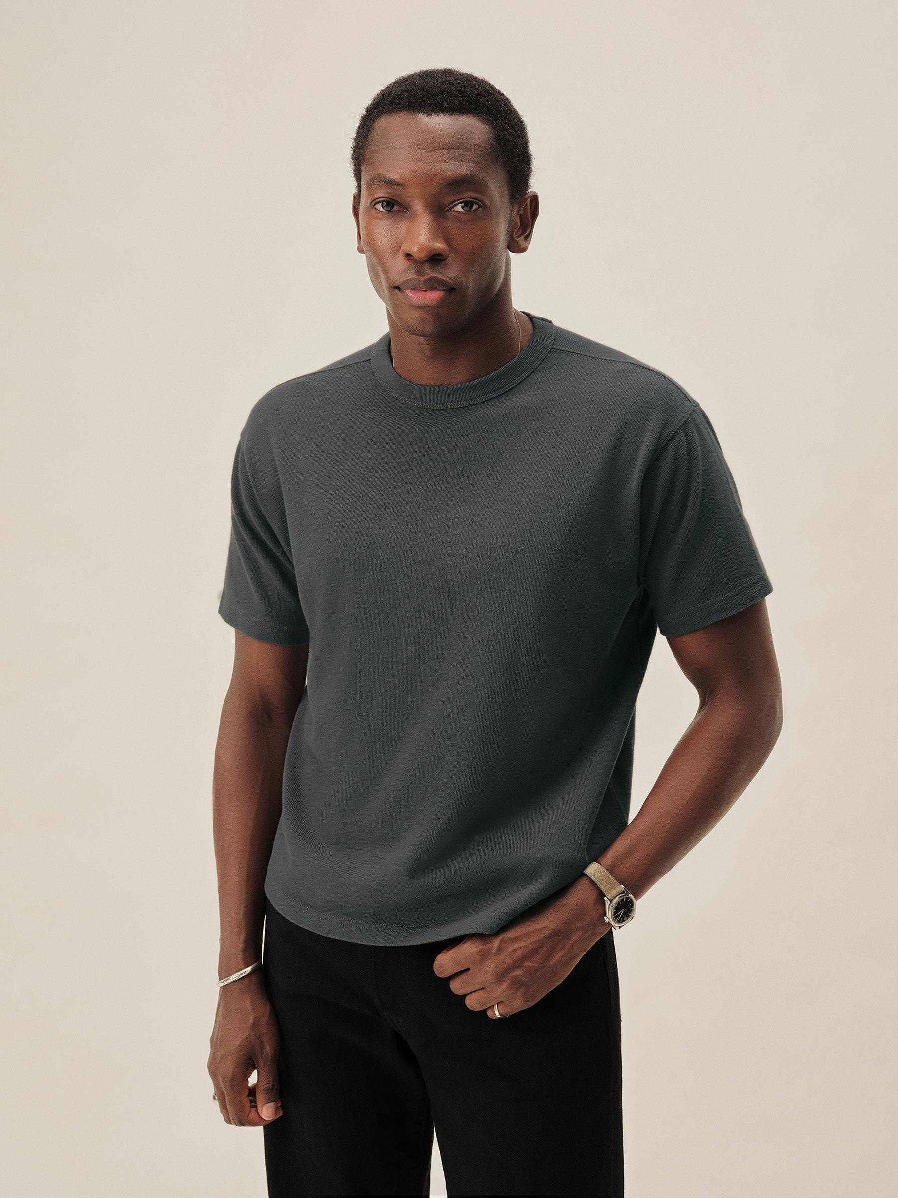 Dalix Mens Coffee Martini Midweight Tee Product Image