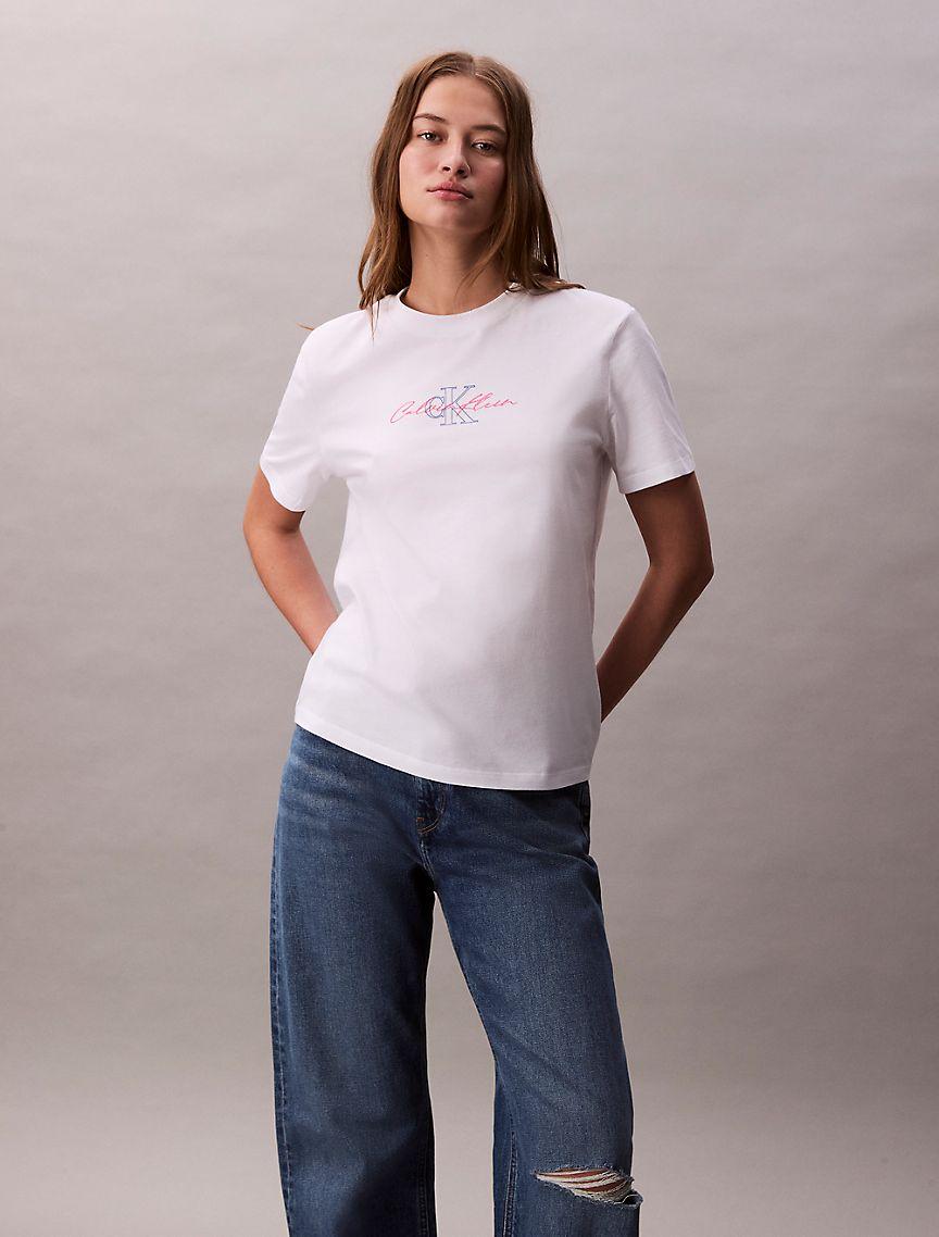 Script Logo Graphic Classic T-Shirt  Product Image