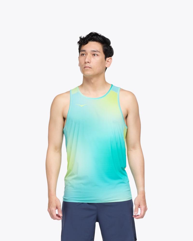 HOKA Mens Airolite Run Tank Top Product Image