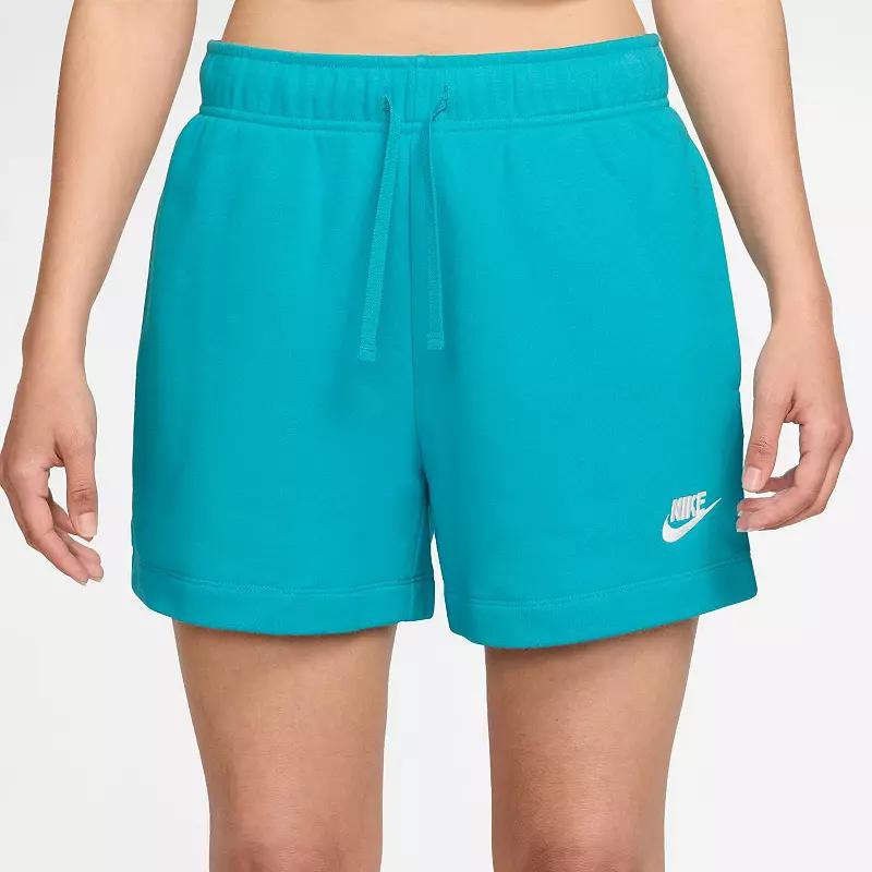 Womens Nike Sportswear Club Fleece Mid-Rise Shorts | DQ5802-345 Product Image